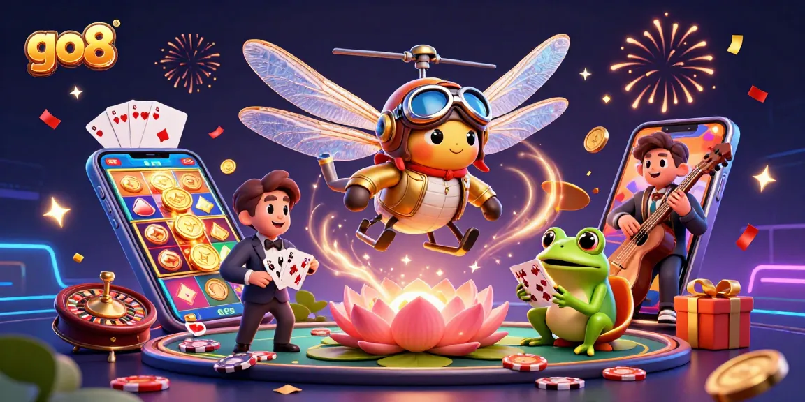 Experience thrilling gameplay at go8 with vibrant casino elements and engaging characters.