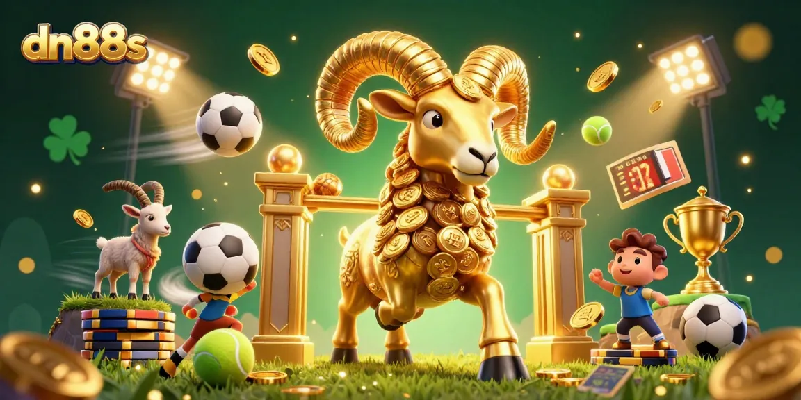 Experience thrilling sports betting with dn88s featuring dynamic action and golden elements