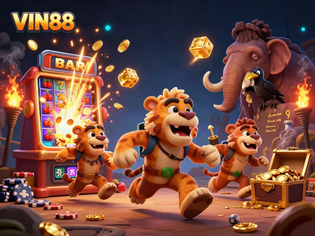 Experience thrilling action at VIN88 with vibrant casino games and jackpot excitement!
