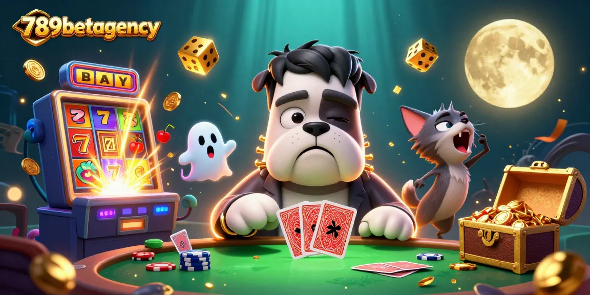 Experience thrilling gaming at 789betagency with a lively casino scene featuring engaging characters and vibrant action.