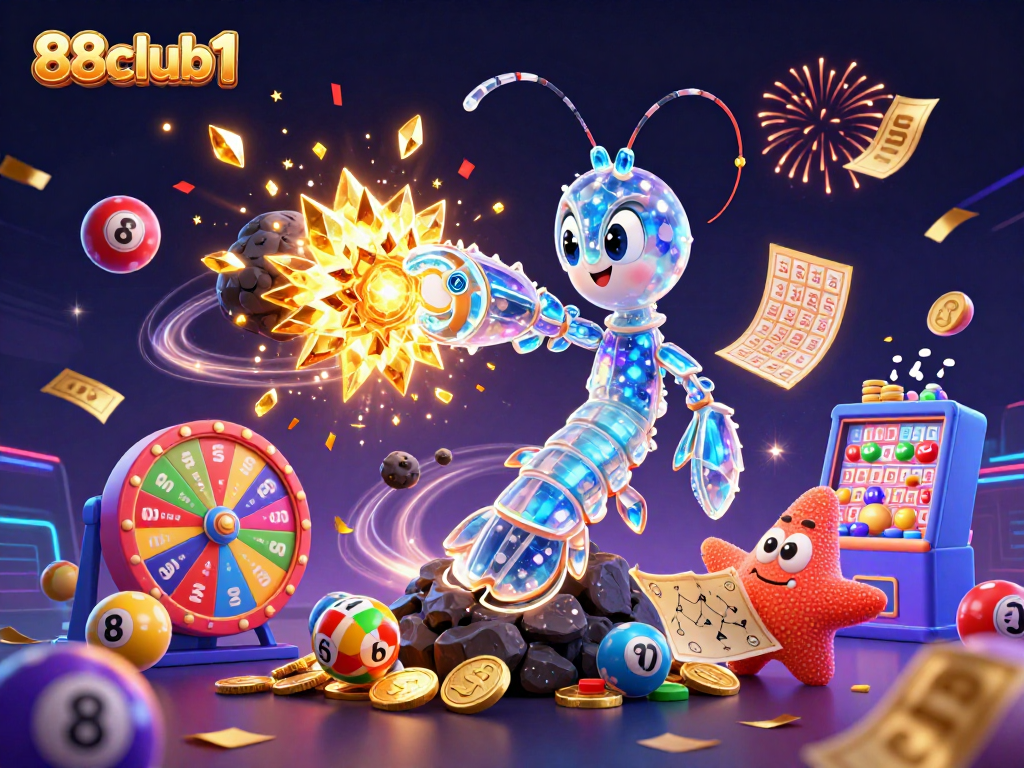 Experience wins and excitement at 88club1 with colorful lottery games and dynamic rewards!