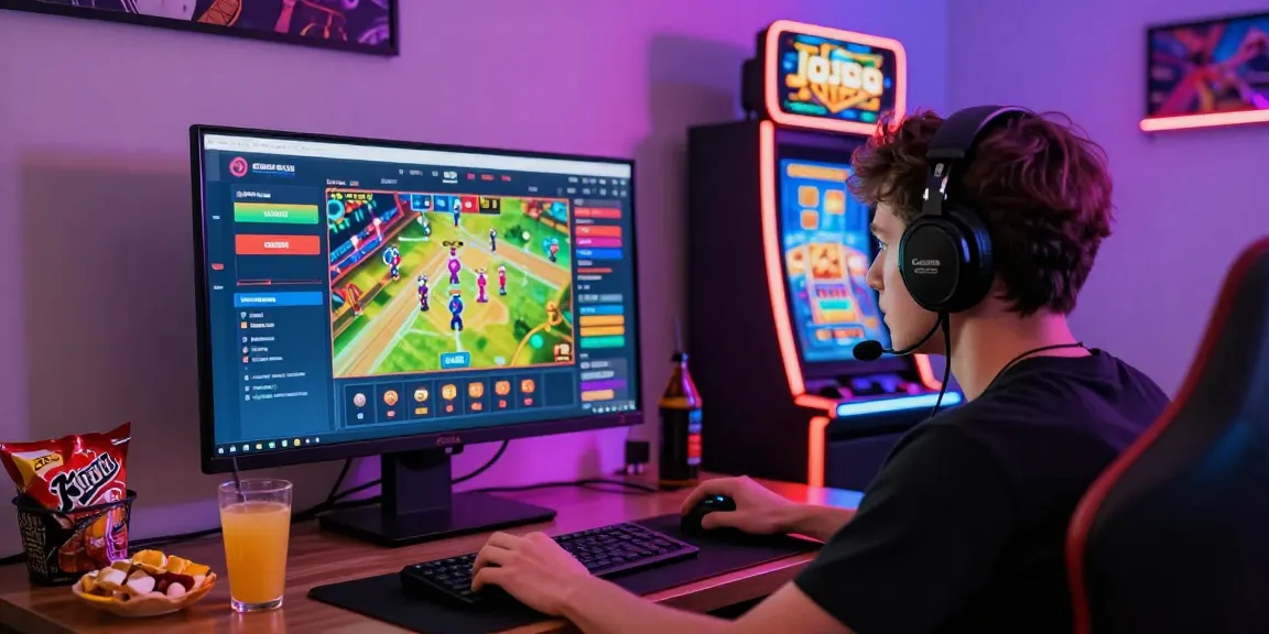 Online gaming experience on https://qs88.us/ with vibrant graphics and user engaged in betting activities.
