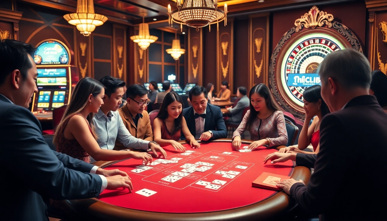 Cổng game hitclub offers a thrilling casino experience with lively games like poker and blackjack.