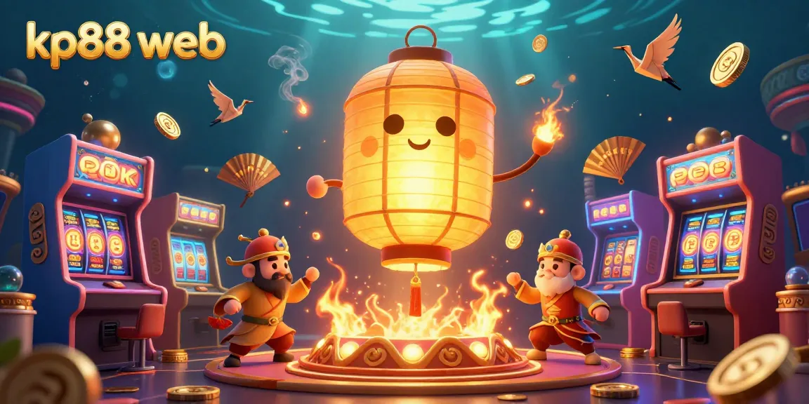Experience exciting wins at kp88 web with vibrant casino games and golden luck symbols.