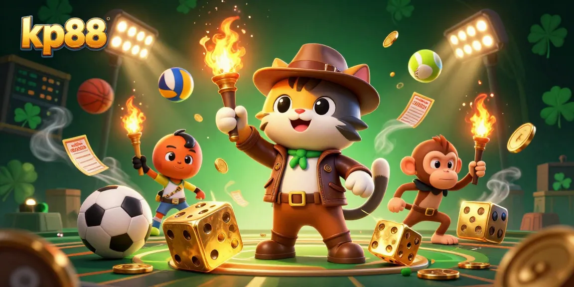 Explore exciting games at kp88 while uncovering treasures with a unique gambler's adventure.