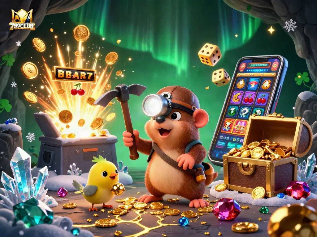 Experience thrill at 789CLUB with a vibrant explosion of slot games and treasures!
