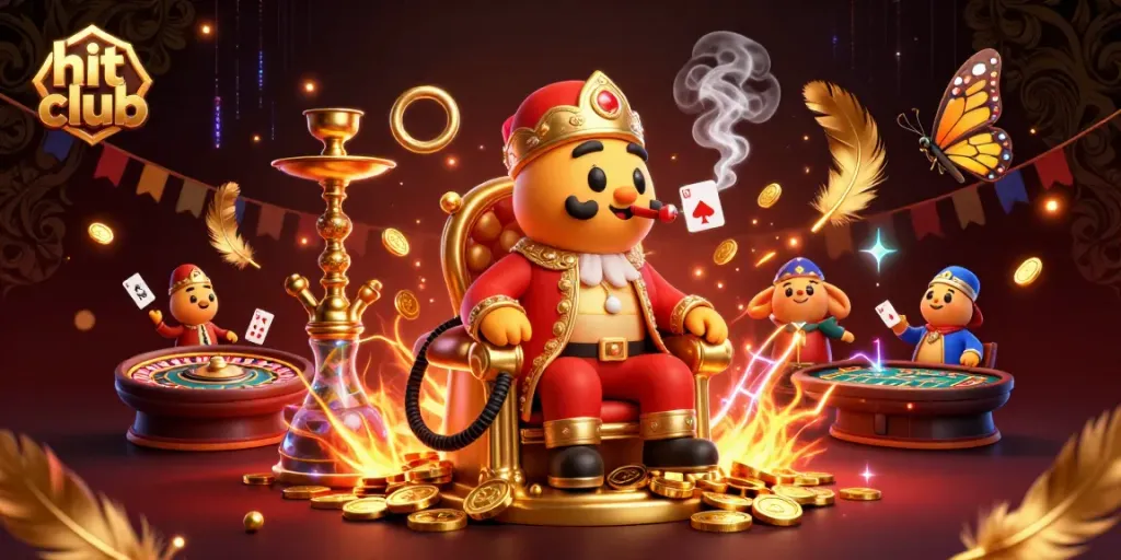 Engage in the hit club with vibrant casino action featuring a sultan caterpillar and roulette elements