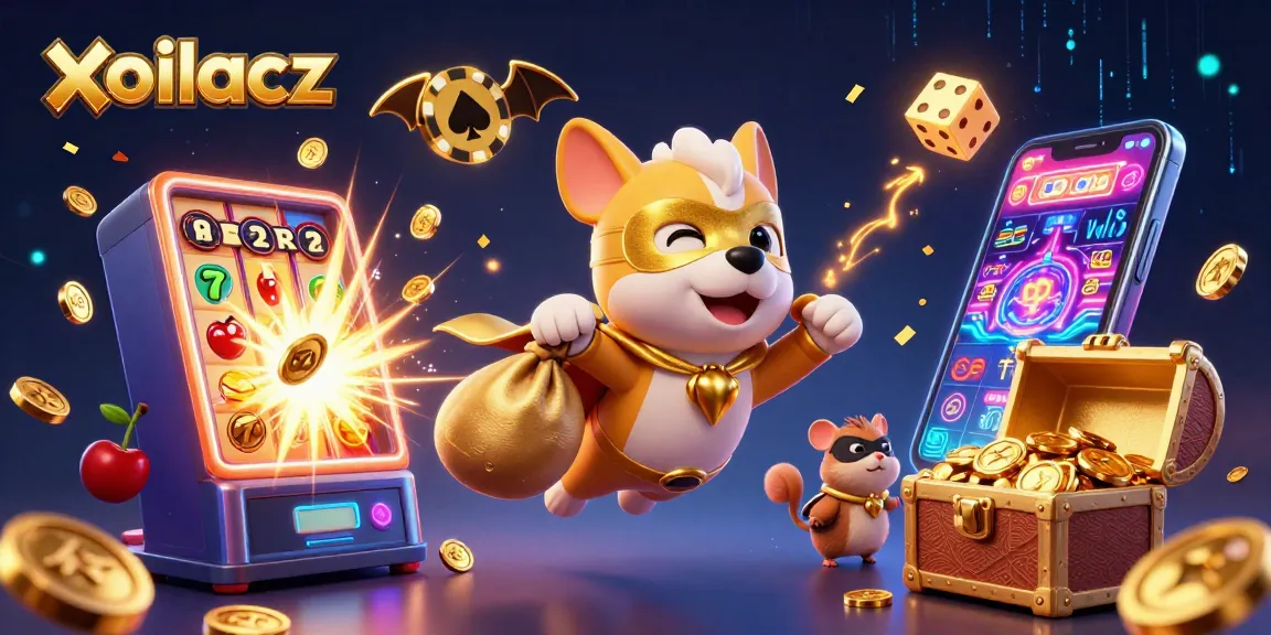 Xoilacz brings excitement to online gambling with a 3D superhero dog and vibrant casino elements!